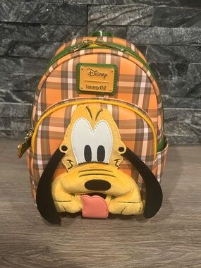NWT Loungefly Disney 95th Anniversary Pluto Mini Backpack